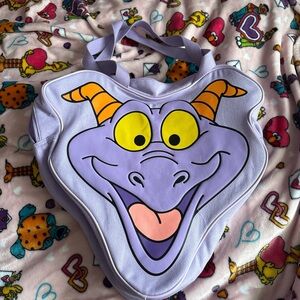 Playful Purple Dragon Tote Bag